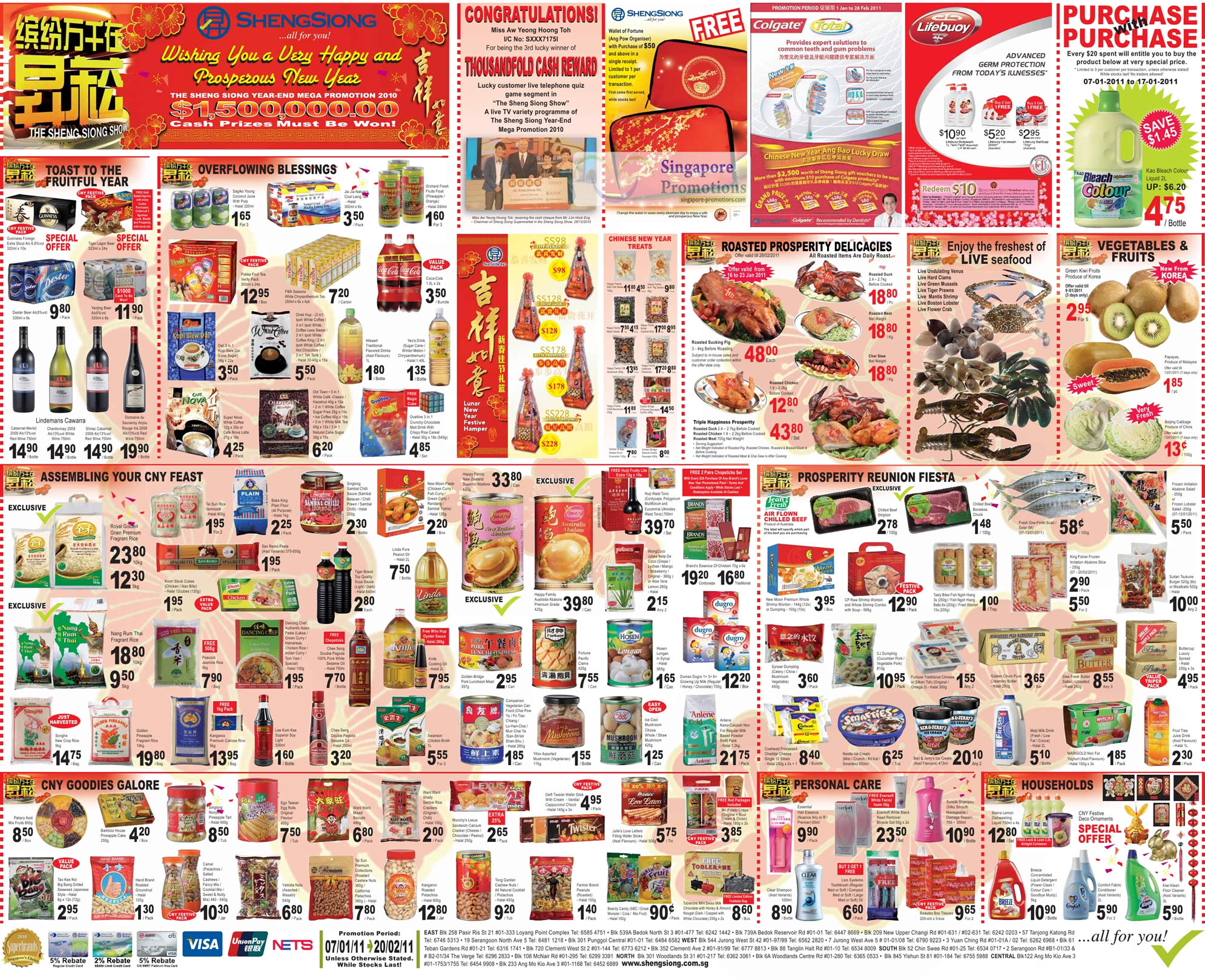 Sheng Siong 7 Jan 2011 Sheng Siong Chinese New Year Specials Price ...
