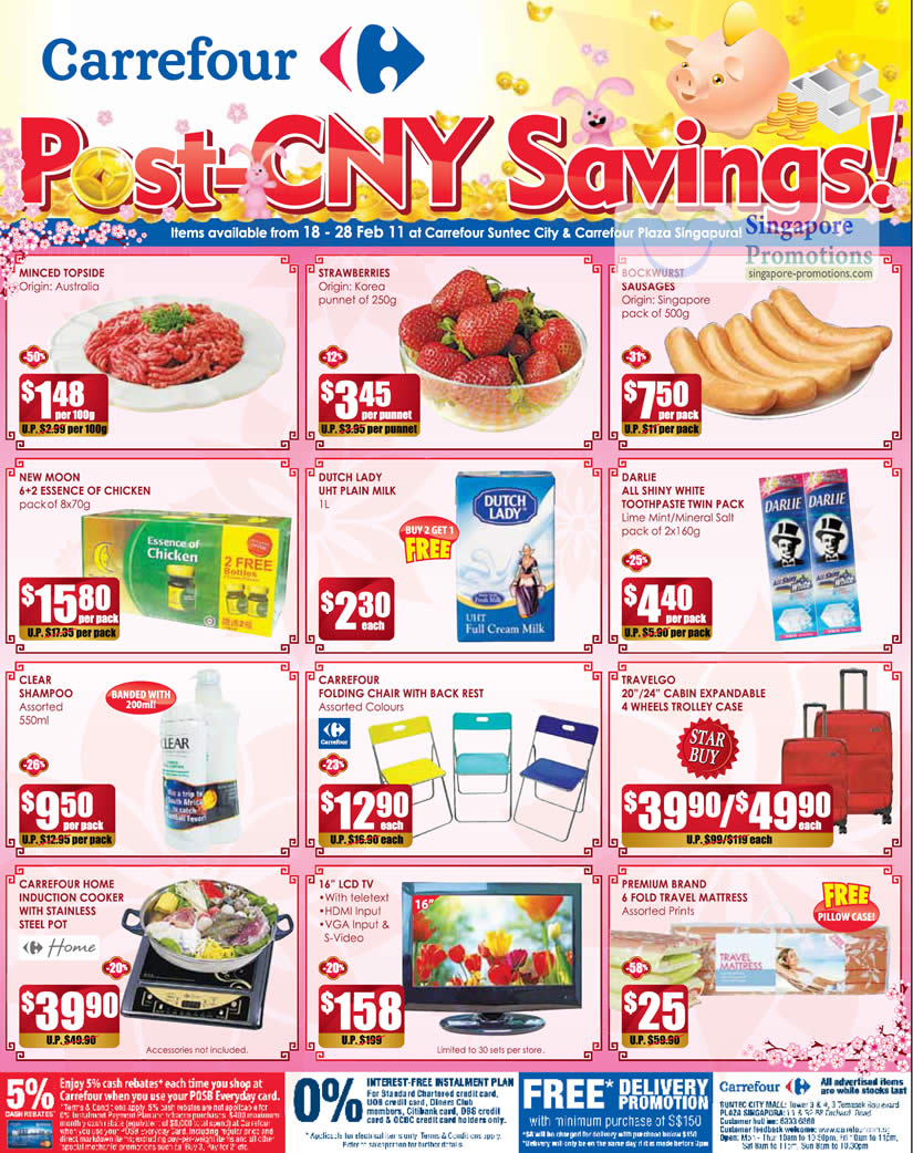 Carrefour Household, Electronics & Groceries Sale 18 – 28 Feb 2011 ...